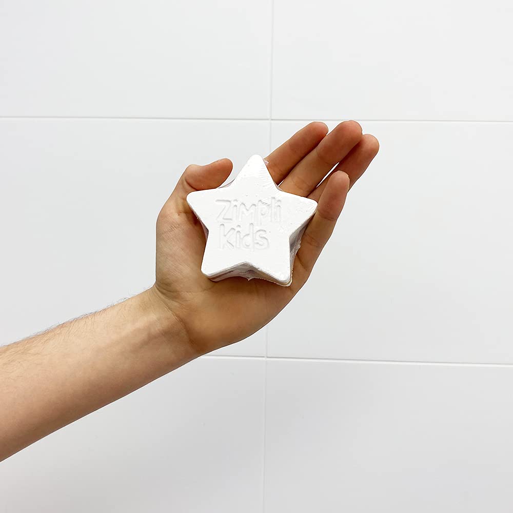 3 x Star Bath Bomb from Zimpli Kids, Create a Fizzing Bath Time Adventure Children’s Baff Bombz, Certified Biodegradable and Vegan Friendly Gift