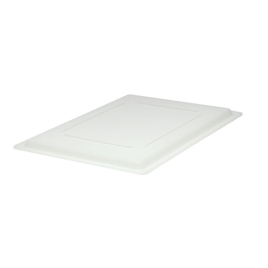 Rubbermaid Commercial Products Food Service Bus/Utility Tote Box Lid for 2-5 Gal Containers, White