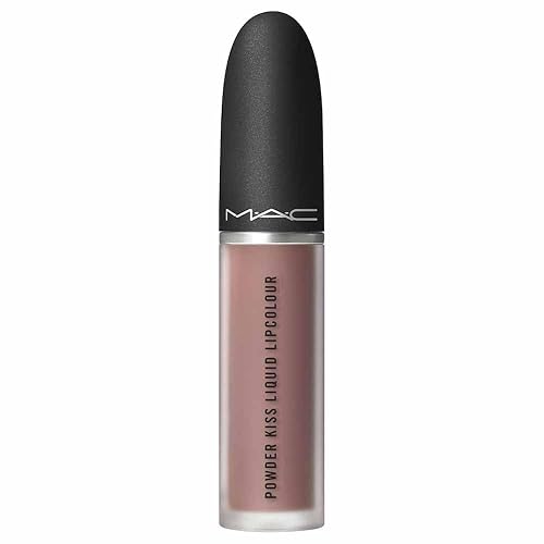 MAC Cosmetics Powder Kiss Liquid Lipcolour - 950 It's Personal (Warm toned light beige nude) .17 oz / 5 ml