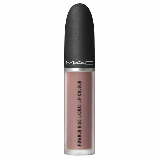 MAC Cosmetics Powder Kiss Liquid Lipcolour - 950 It's Personal (Warm toned light beige nude) .17 oz / 5 ml Beauty & Personal Care MAC