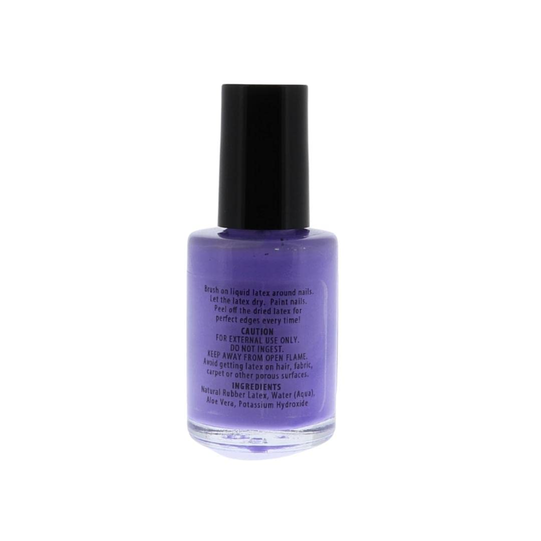 Polish Perfecter Liquid Latex(15ml) Peel off Nail Polish Cuticle Guard Skin Barrier Tape - Manicure Mask Nail Art-perfect for Nail Art, Stamping Beauty & Personal Care LLF
