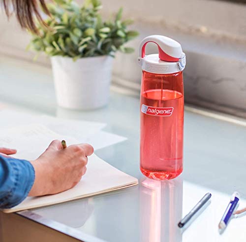 Nalgene On The Fly BPA-Free Water Bottle, Blue with Black, 32 Oz