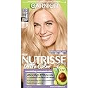 Garnier Hair Color Nutrisse Ultra Color Nourishing Creme, LB2 Ultra Light Natural Blonde (Pina Colada) Permanent Hair Dye, 1 Count (Packaging May