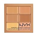 NYX Conceal Correct Contour Palette 3CP02 Medium (0.05 Oz)