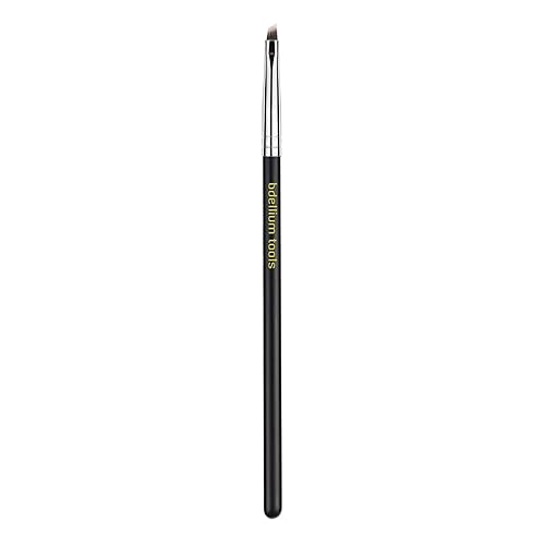 Bdellium Tools Professional Makeup Brush - Maestro Series 760 Liner/Brow - With Soft Synthetic Fibers, For Eyes & Brows (Black, 1pc)