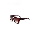 Salvatore Ferragamo Brown Acetate Women's Sunglasses