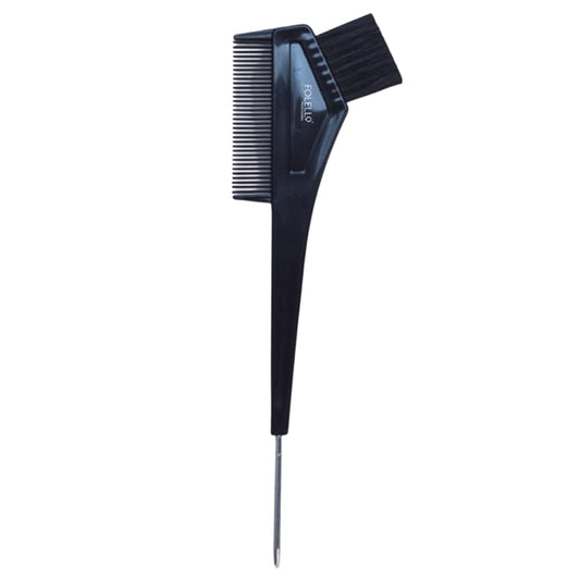 FOLELLO - Pin Tail Hair Coloring Brush with Comb | Hair Dye and Bleach Applicator with Synthetic Bristles and Metal Tail | 23x5cm Beauty & Personal Care FOLELLO