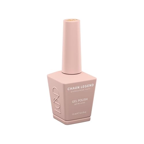 Chaun Legend Gel Nail Polish | Blushin' & Crushin' LG5125 (soft coral nude) | Soak Off UV LED Cure Gel Polish High Gloss 15ml Beauty & Personal Care Chaun Legend Professional Nails