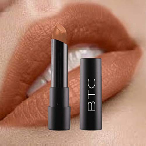 By The Clique Barely There Premium Satin Nude Lipstick Light Brown Nude