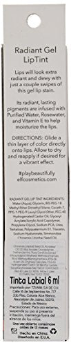 Elf Cosmetics Aqua Beauty Liquid Gel Lip Stain 57040, Rouge Radiance, 0.6 Ounce