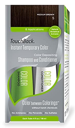 TouchBack Color Shampoo and Conditioner Set (Medium Brown)