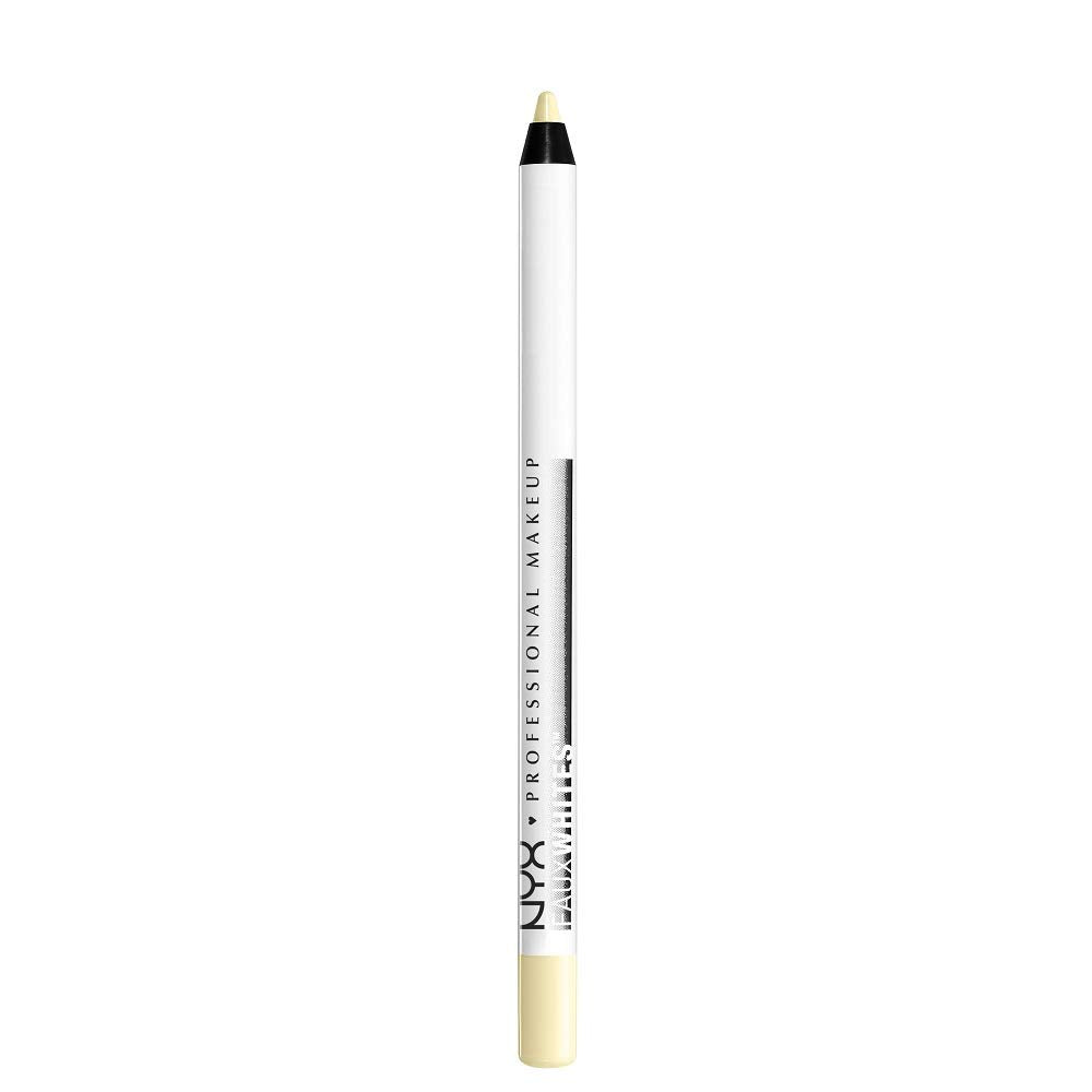 NYX PROFESSIONAL MAKEUP Faux Whites Eye Brightener, Eyeliner Pencil - Vanilla (Beige With Peach Undertones)