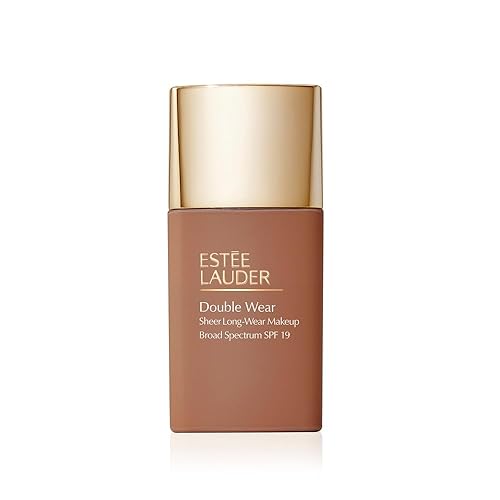 Estée Lauder Double Wear Sheer Matte Foundation SPF 19 | 12-Hour Wear, 1.0 Fl Oz, 6C1 Rich Cocoa