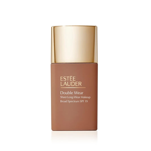 Estée Lauder Double Wear Sheer Matte Foundation SPF 19 | 12-Hour Wear, 1.0 Fl Oz, 6C1 Rich Cocoa