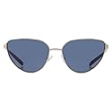 Tory Burch Sunglasses TY 6110 334980 Light Gold Dark Blue