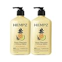 Hempz Body Lotion - Sweet Pineapple & Honey Melon Daily Moisturizing Cream, Shea Butter, Aloe, Orange Extract Body Moisturizer - Skin Care Products