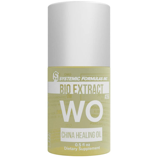 Systemic Formulas WO - China Healing Oil - Supports circulation and active epidermal processes, 0.5 FL OZ, Bio Extract #260. Body's repair process.