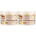 Afro Love Hair Soufflé (16oz, Pack of 2), Deeply Nourishing & Restorative Cream for Curly, Kinky & Coily Hair, Rich in Raw Honey, Shea Butter, Castor