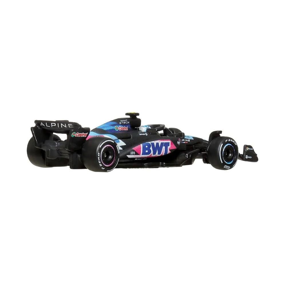 Hot Wheels Formula 1 Car Model F1 BWT ALPINE A524 Pierre Gasly 10 - Die Cast Scale 1:64 - Length 8 cm - JBM21