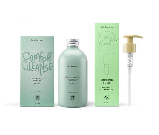 Soft Services COMFORT CLEANSE Ultra Soothing Shower Gel Beauty & Personal Care Soft Services