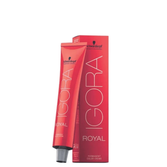 Schwarzkopf Professional Igora Royal Permanent Hair Color, 6-99, Dark Blonde Violet Extra, 60 Gram