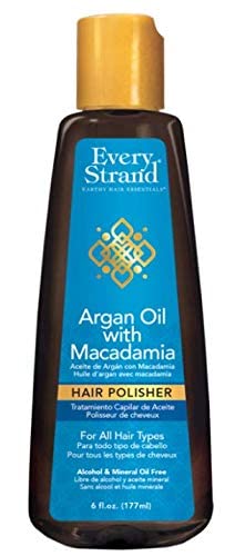Every Strand Argan Oil With Macadamia Hair Polisher, 6 Fl Oz, 6 Oz
