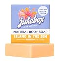 JUKEBOX Natural Women’s Bar Soap - Creamy Lather - Shower & Bath Soap, Crafted Using Cold Process With Natural Oils - No Harsh Ingredients - Island in