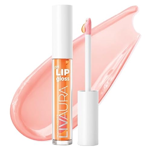 LIVAURA Tinted Lip Gloss for Women, pH Activated Hydrating, Moisturizing, Shiny Lipgloss, Non Sticky LipGloss, Glossy Lip Tint, Lip Shine, Smooth Lip