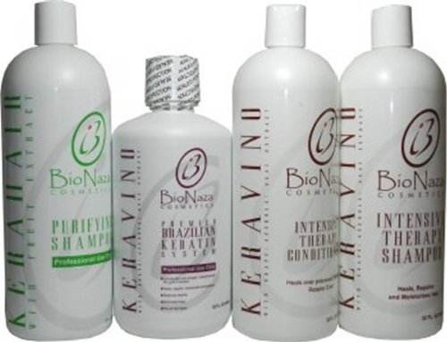 Kera Vino Brazillian Keratin System All in One Set 32oz