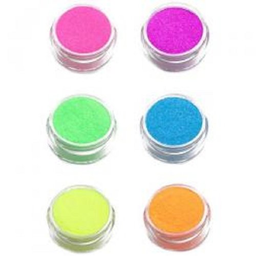 Neon Shimmer Glimmer Body Art Glitter for Children Temporary Tattoos (Neon Blue)