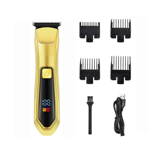 QDKVTNDJZ Professional Hair Clippers for Men - Cordless Hair/Beard Trimmer, 4 Limit Combs,LCD Display Barber for Cutting & Mens Grooming Beauty and Personal Care QDKVTNDJZ