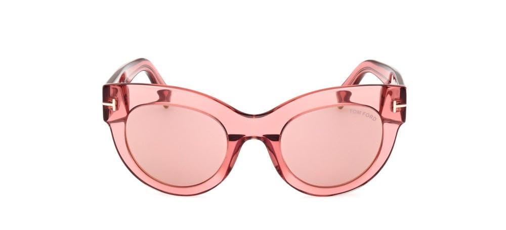 Tom Ford LUCILLA FT 1063 Shiny Pink/Pink Shaded 51/24/140 women Sunglasses