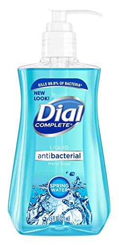 Dial Liquid Hand Soap, Spring Water, 7.5 Ounce (2 Pack)