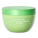 Briogeo Superfoods Avocado + Kiwi Mega Moisture Hair Mask | Protein-Free Deep Conditioning Treatment for Dry Hair| Silicone-Free | Vegan