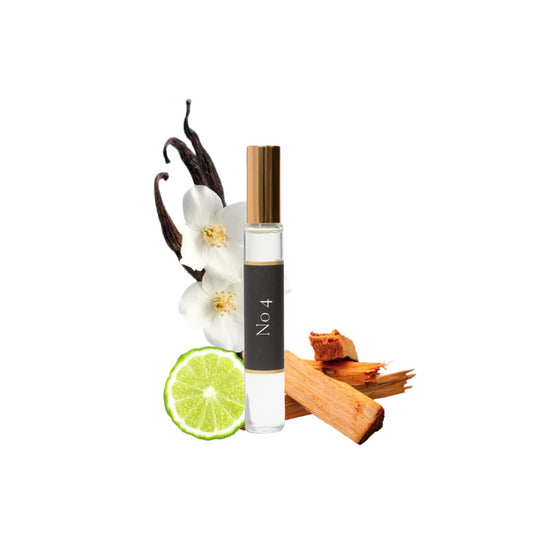 Les Deux Fragrances Rollerball Perfume Oil, 10 ml - Unisex, TSA Compliant, Perfume Oil & Safflower Oil (No 4 - Bergamot, Sandalwood & Vanilla) Beauty & Personal Care Les Deux