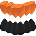12 Pieces Professional Makeup Sponge Set,Latex Free Flawless Soft Setting Face Puffs,Makeup Blending Sponge Cosmetic Applicator