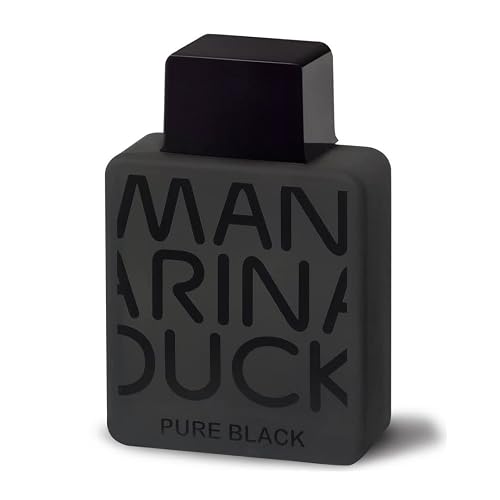 Mandarina Duck Pure Black Eau De Toilette Spray for Men, 1.7 Ounce