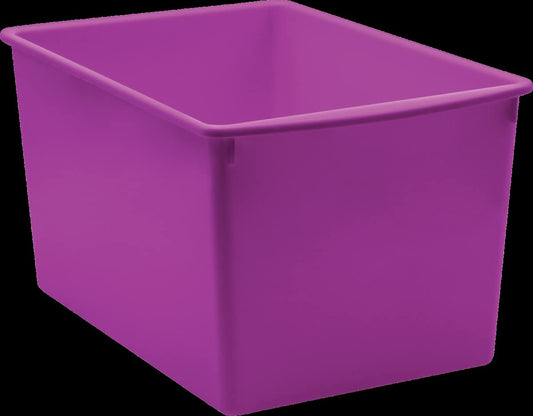 Teacher Created Resources® Purple Plastic Multi-Purpose Bin