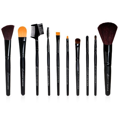 e.l.f. 10 Piece Vol 2 Brush Set, 10 Count