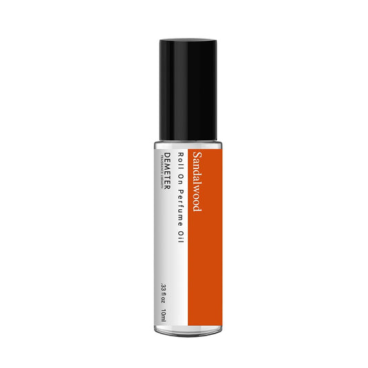 DEMETER Sandalwood Roll On Perfume Oil, 0.33 Oz, Long-Lasting Beauty & Personal Care DEMETER