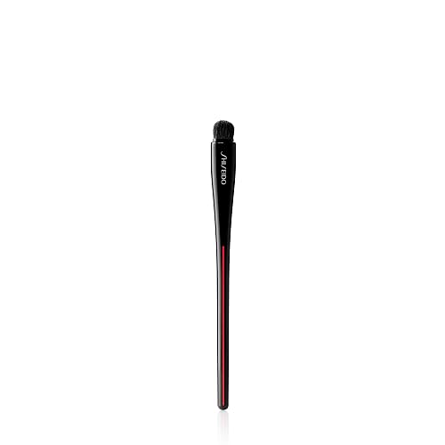 Shiseido HANEN FUDE Eye Shading Brush - Semi-Circular Eyeshadow Brush for Powder, Cream & Gel Formulas - High-Performance, Synthetic Bristles - Made