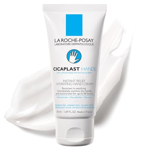 La Roche-Posay Cicaplast Hand Cream, Instant Relief Moisturizing Hand Lotion for Dry Hands, Shea Butter Lotion for Dry Cracked Hands, Non Greasy Beauty and Personal Care La Roche-Posay Default Title