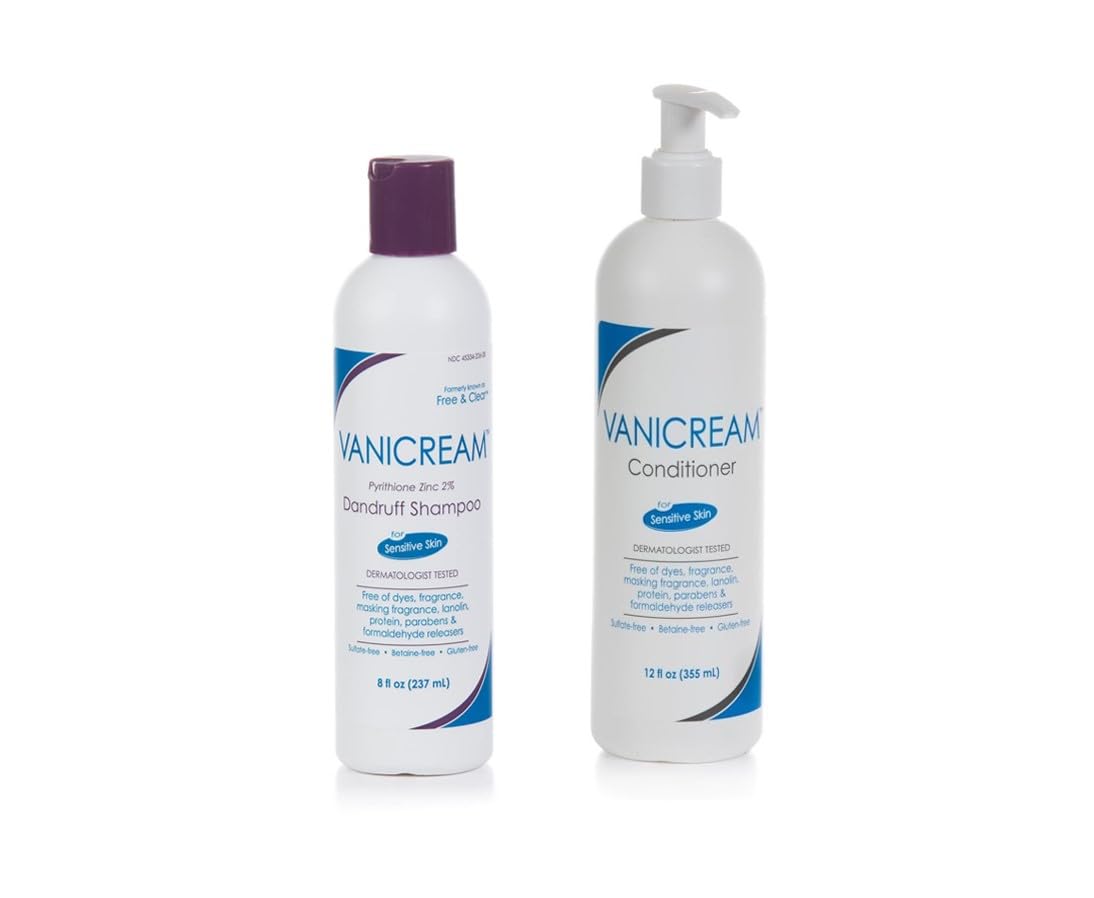 Vanicream Dandruff Shampoo - 8 Oz & Hair Conditioner - 12 Oz Beauty and Personal Care Vanicream Default Title