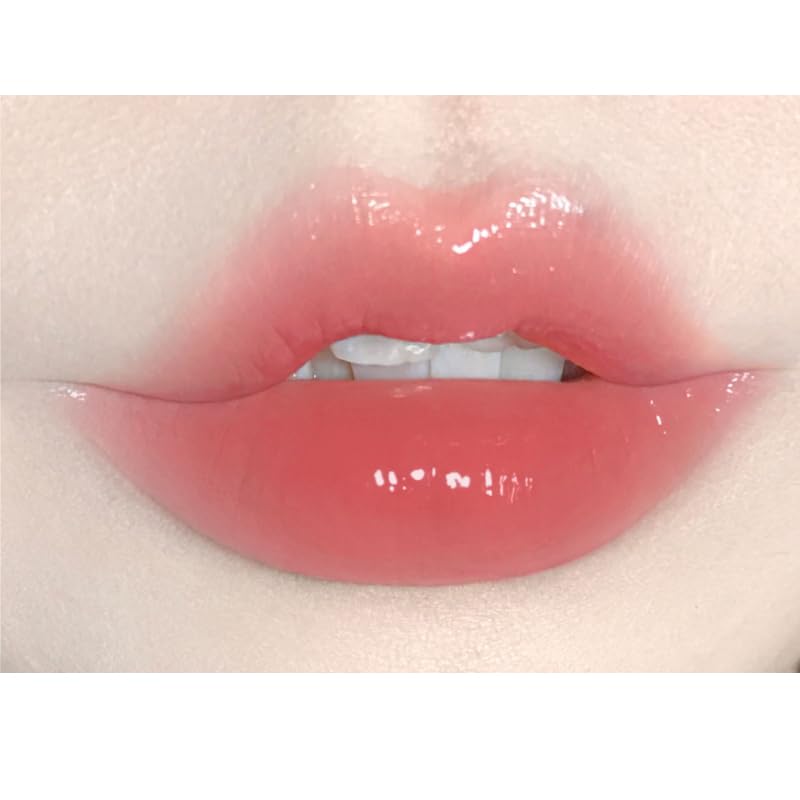 ChongTai 1 PC Glossy Jelly Mirror Effect Solid Moisturizing Lipstick, Jelly Lipstick, Mirror Effect Solid Lip Glaze, Lip Plumper(#01, 1.9g)