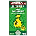 Monopoly Buy Everything Expansion | Add More Fun to Classic Monopoly Game and Play Faster | Ages 8+ | 2-6 Players | 40 Mins. | Family Board Games
