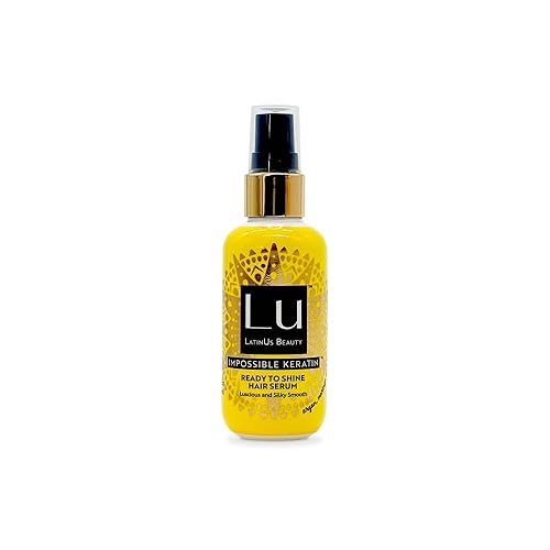 LATINUS Lu Beauty Ready to Shine Hair Serum Instant Shine & Glossy Finish (3 oz)