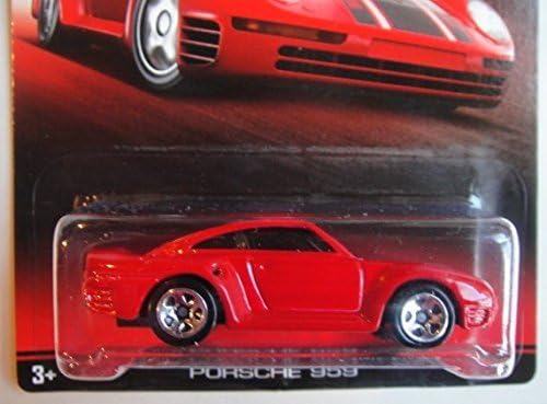 Hot Wheels RED Porsche 959 2016 Porsche Series Limited Edition 1:64 Scale Collectible Die Cast Metal Toy Car Model