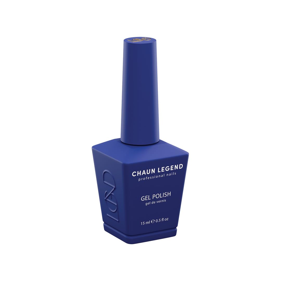 Chaun Legend Gel Nail Polish | Cobalt Confidential LG5229 (royal blue) | Soak Off UV LED Cure Gel Polish High Gloss 15ml Beauty & Personal Care Chaun Legend Professional Nails