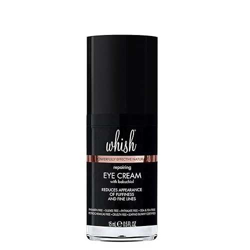 Whish Repairing Eye Cream - Reduces Puffiness & Appearance of Fine Lines, Reduces the Appearance of Bags & Dark Circles, Has Gentle All Natural