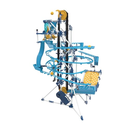 K'NEX - Marble Coaster Run with Motor‚ 504 Pieces, STEM Building, Kid Construction Set‚ Ages 8+